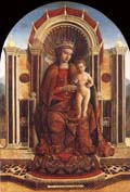 The Virgin and Child Enthroned